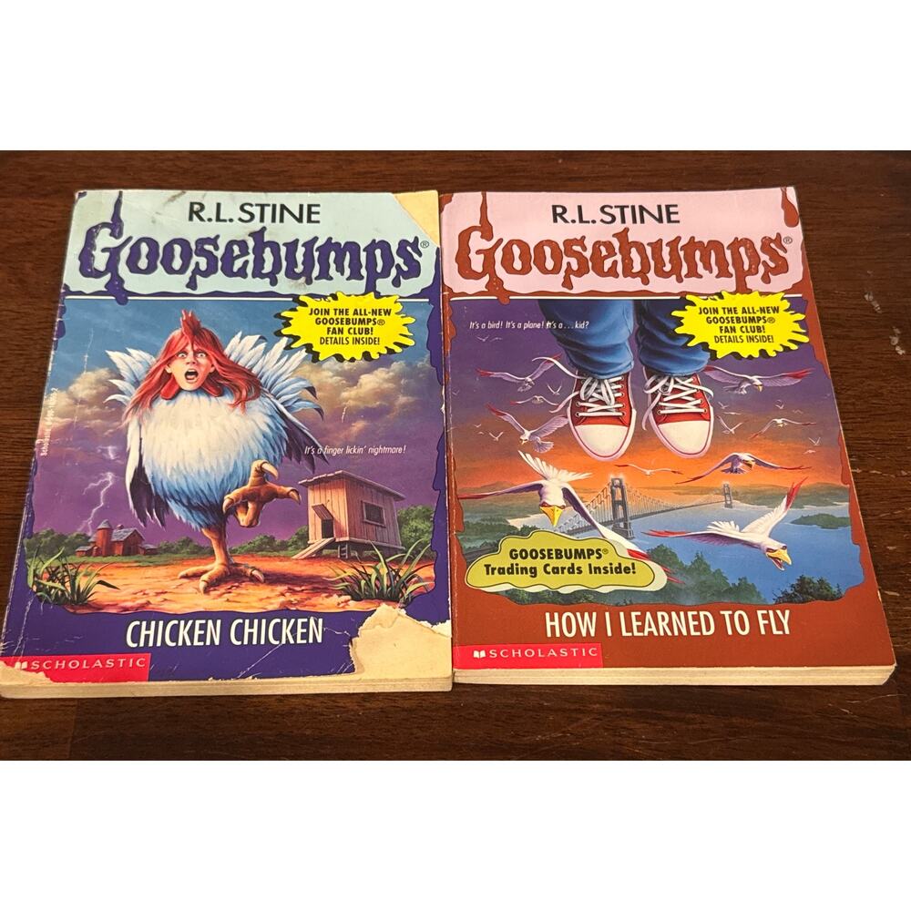 Lot of (2) chicken chicken & how I learned to fly (trading cards) 1st Editions